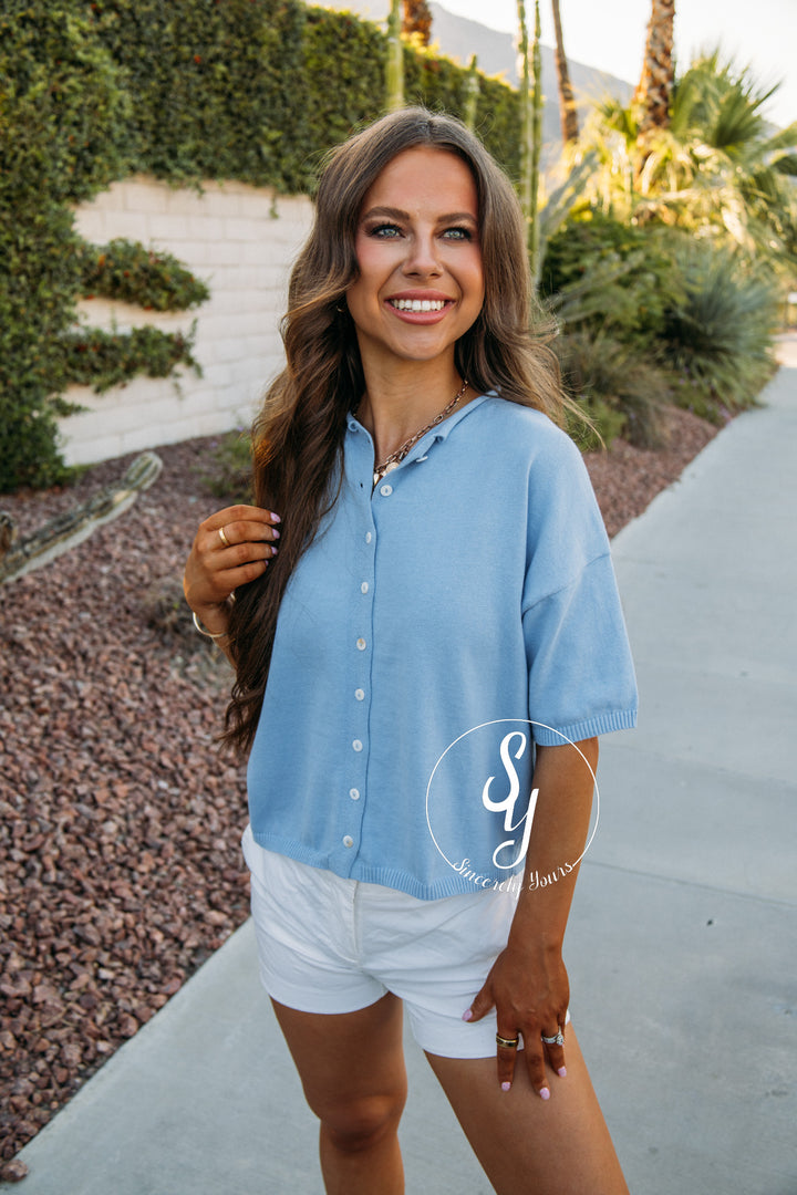 Honeyfield Sweater - Light Blue