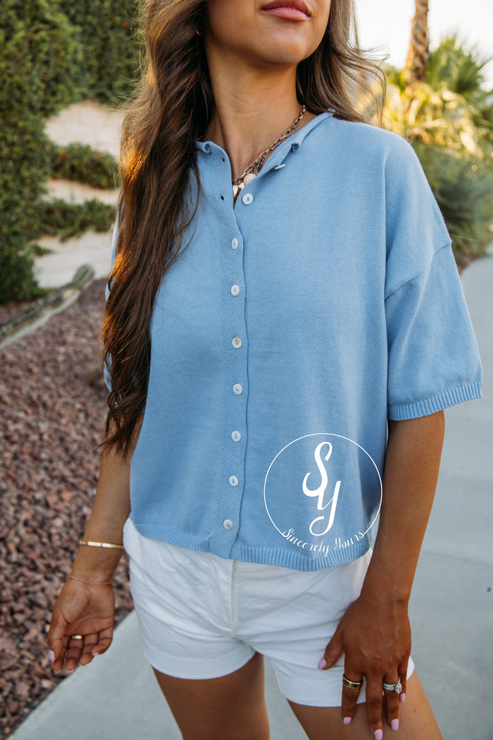 Honeyfield Sweater - Light Blue