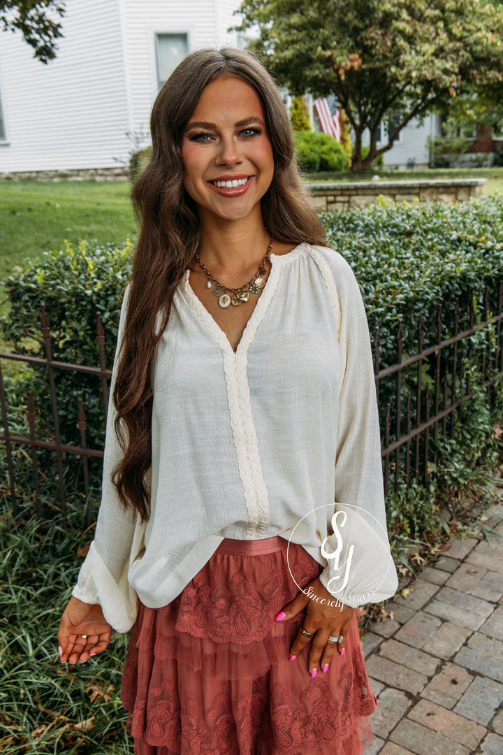 Valora Top - Ecru