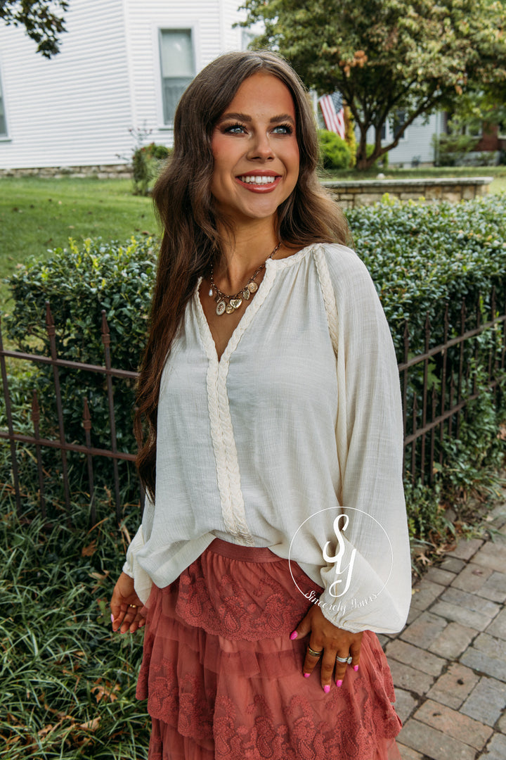 Valora Top - Ecru