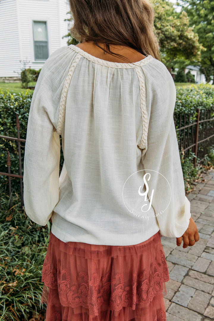 Valora Top - Ecru