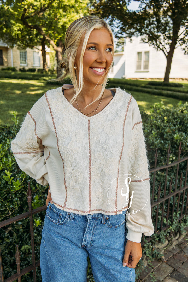 Honeycrisp Blouse - Oat