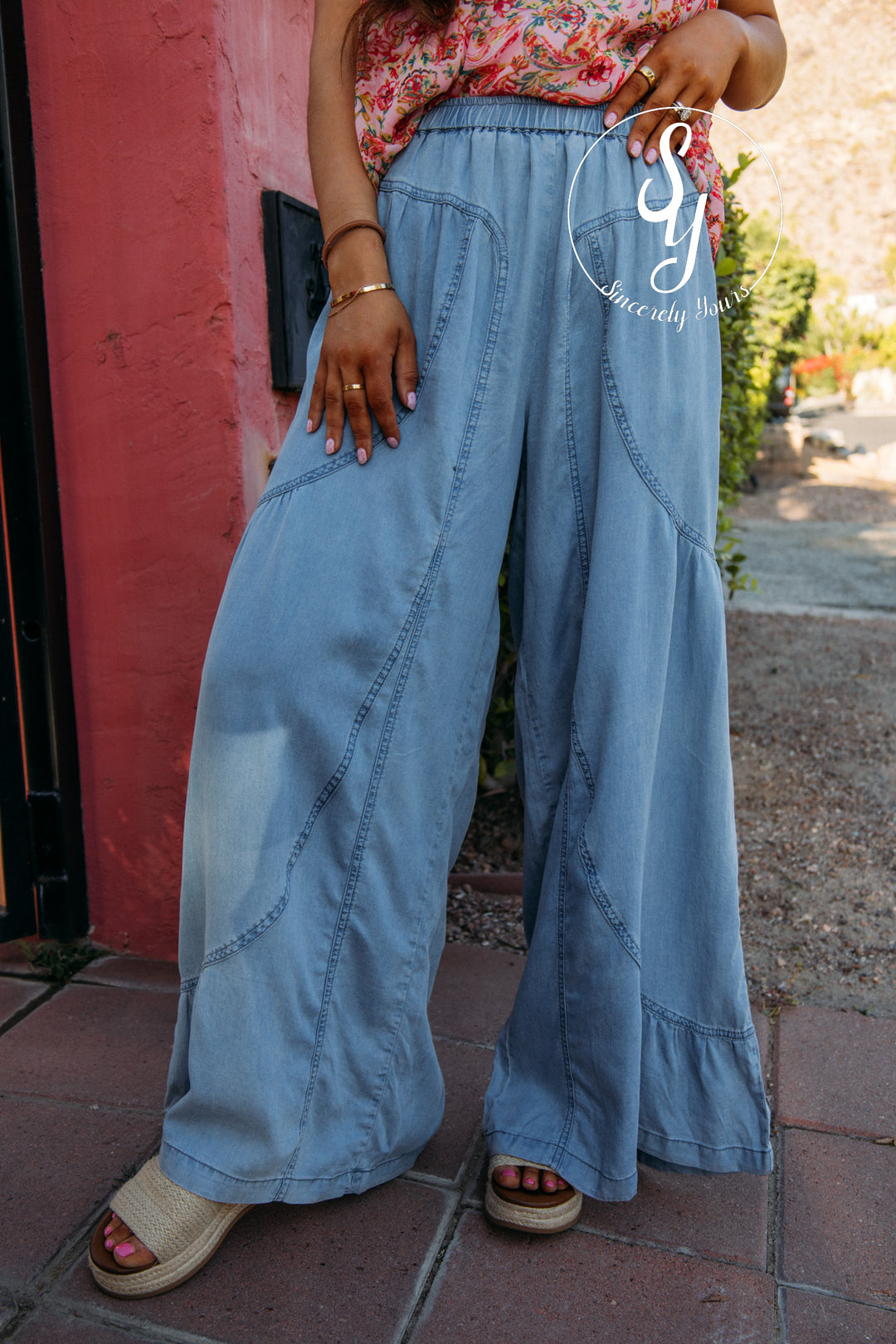 Fauna Pant - Lt Denim