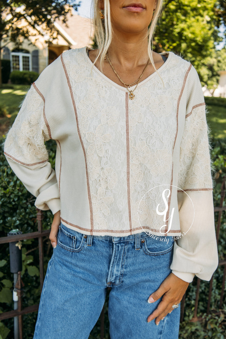 Honeycrisp Blouse - Oat