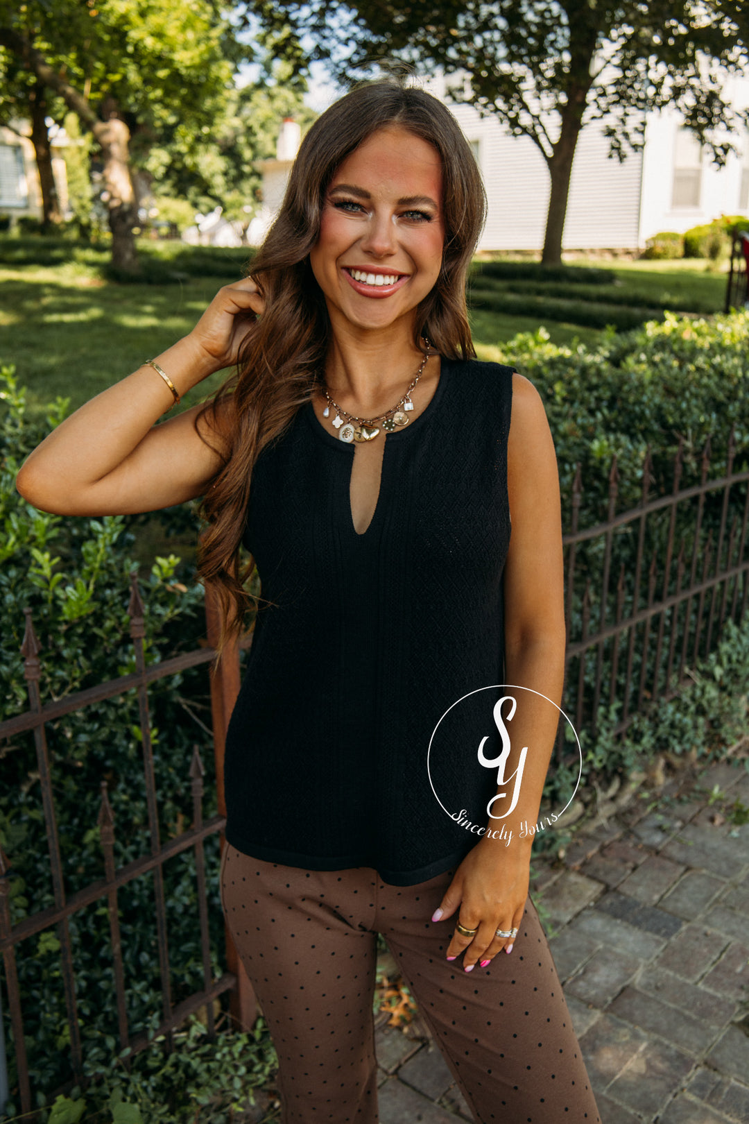 Chic Dream Tank - Black