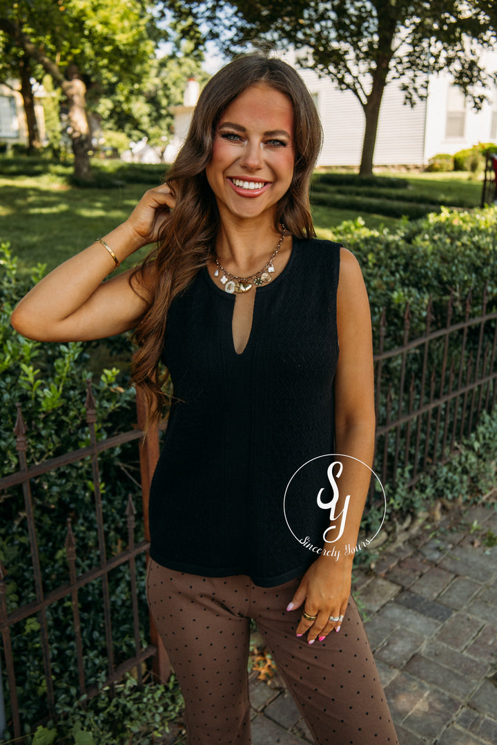 Chic Dream Tank - Black