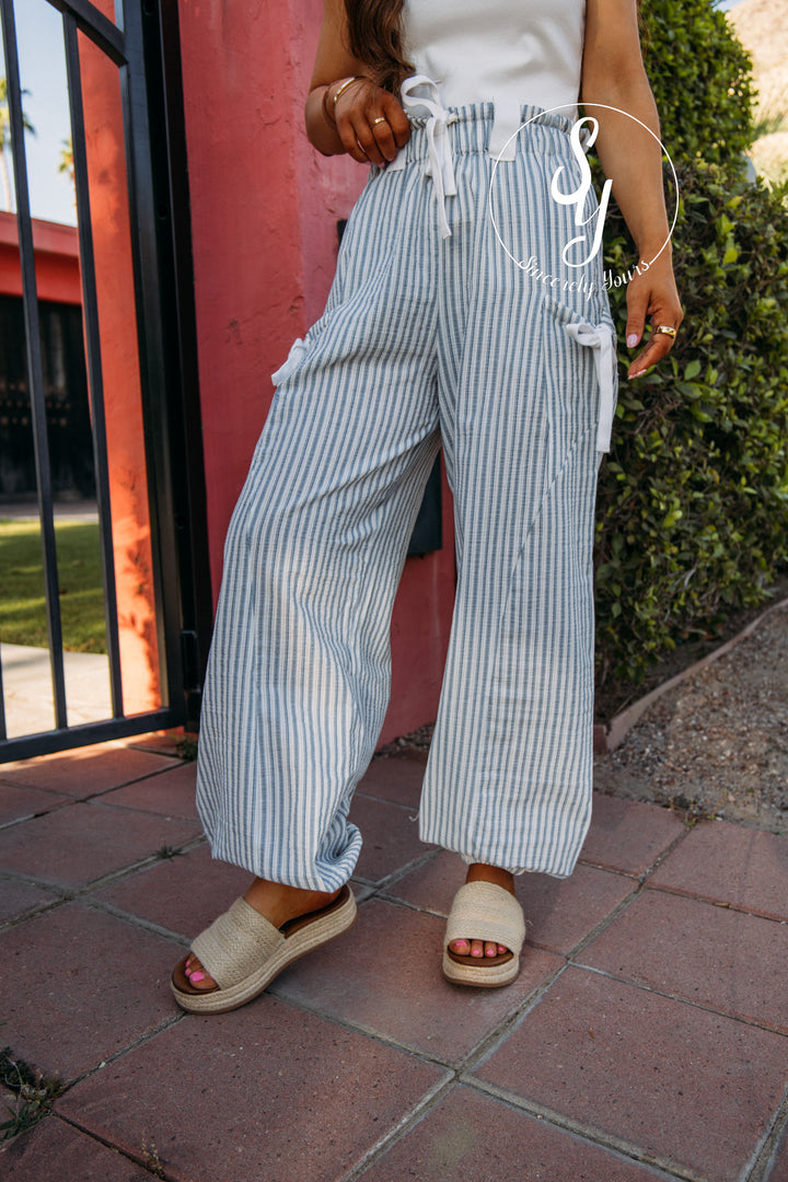 Instant Fashion Pant - White/Denim