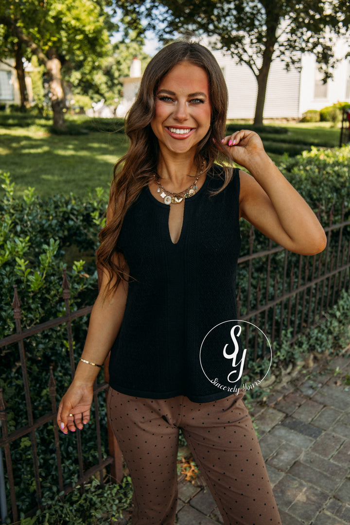 Chic Dream Tank - Black