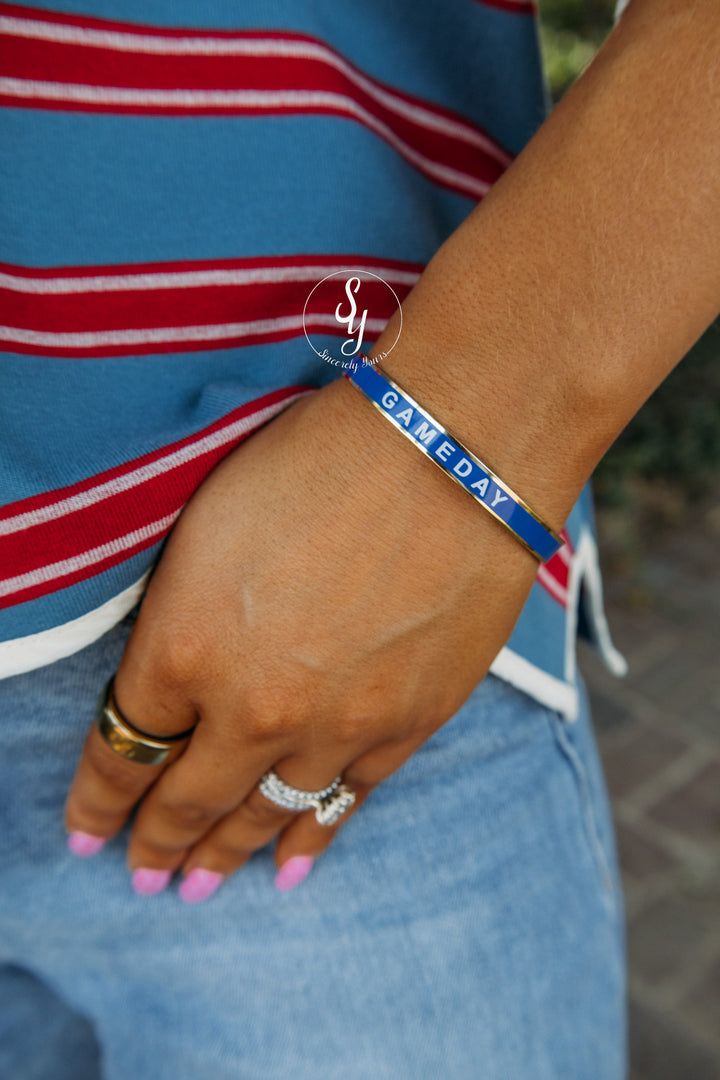 Victory Lane Bracelet - Blue