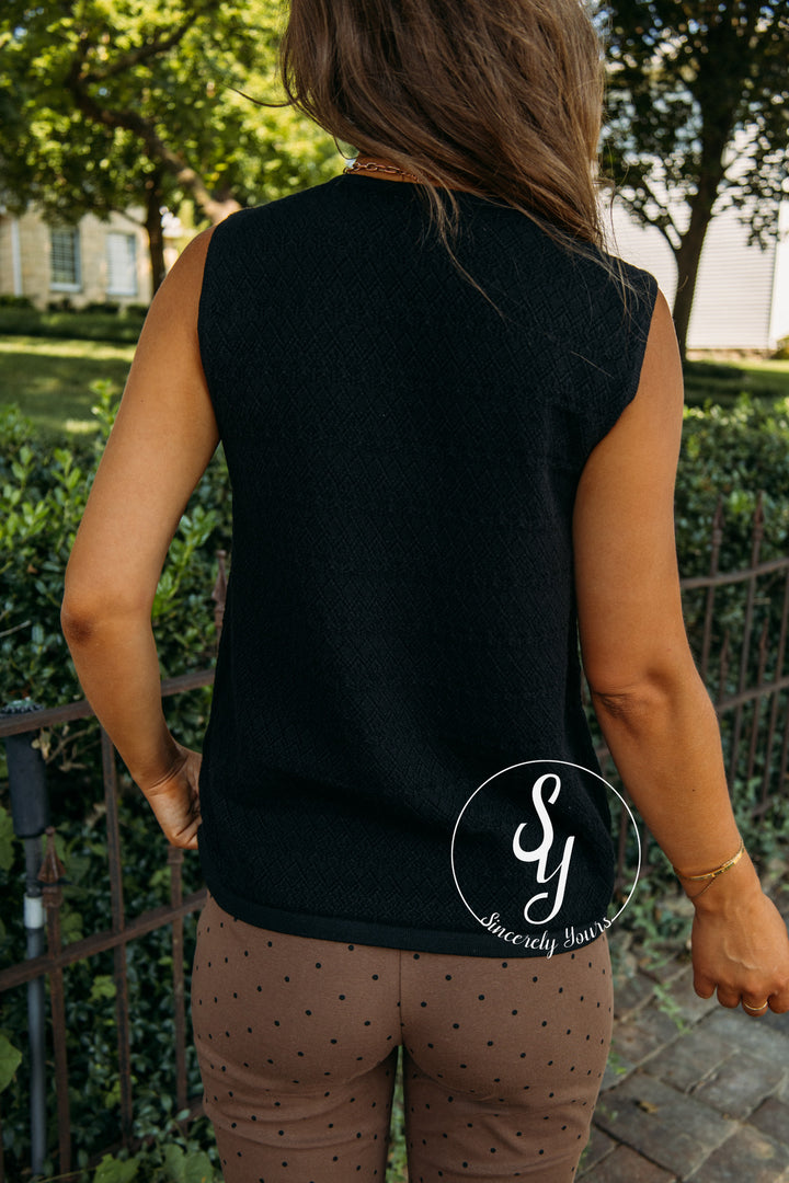 Chic Dream Tank - Black