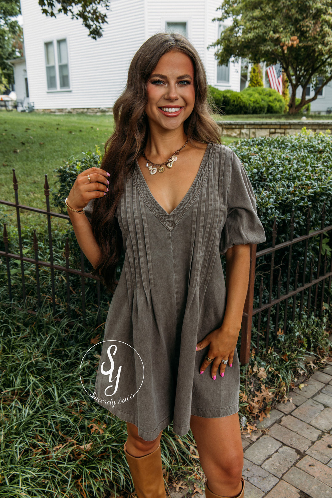 Evermore Romper - Espresso