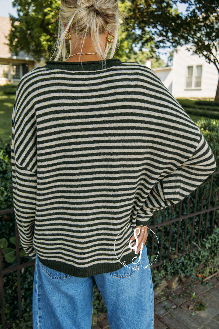 Cozy Feeling Sweater - Olive