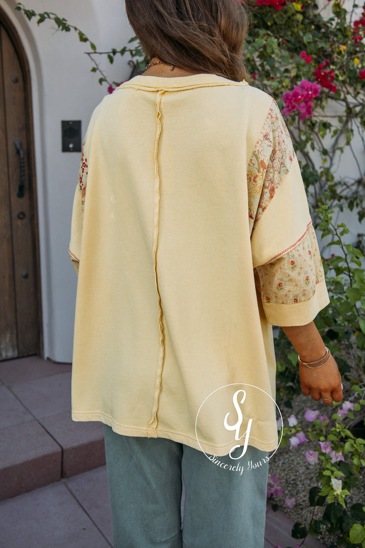 Golden Love Top - Marigold