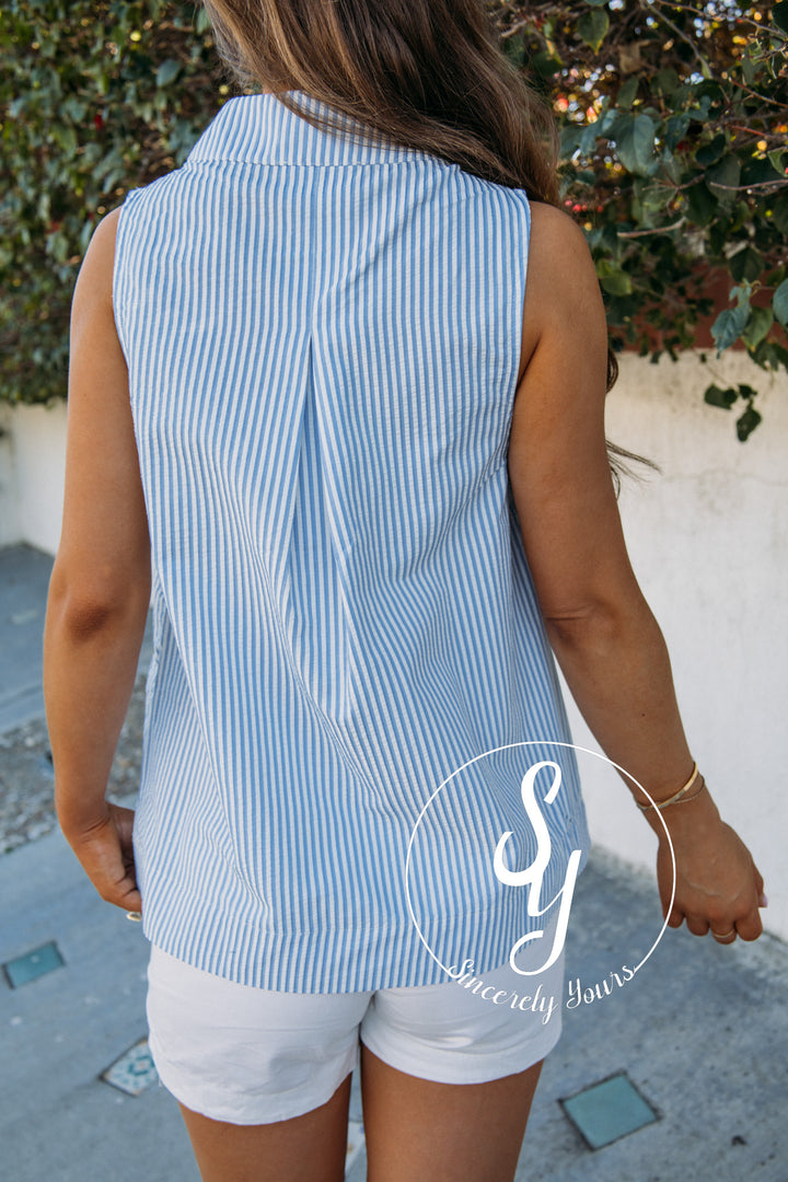 Sweet Life Top - Blue