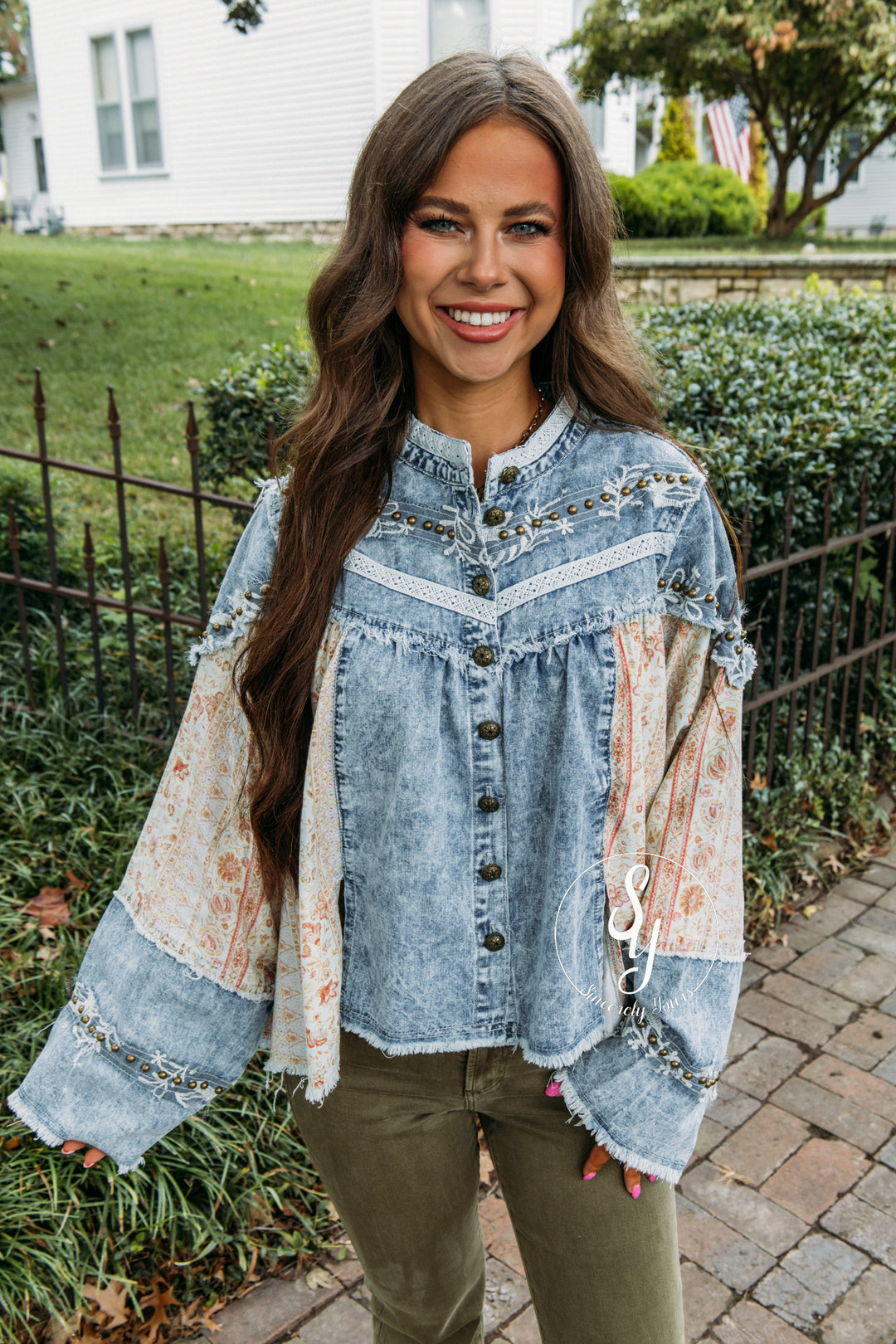 Sable Top - Denim
