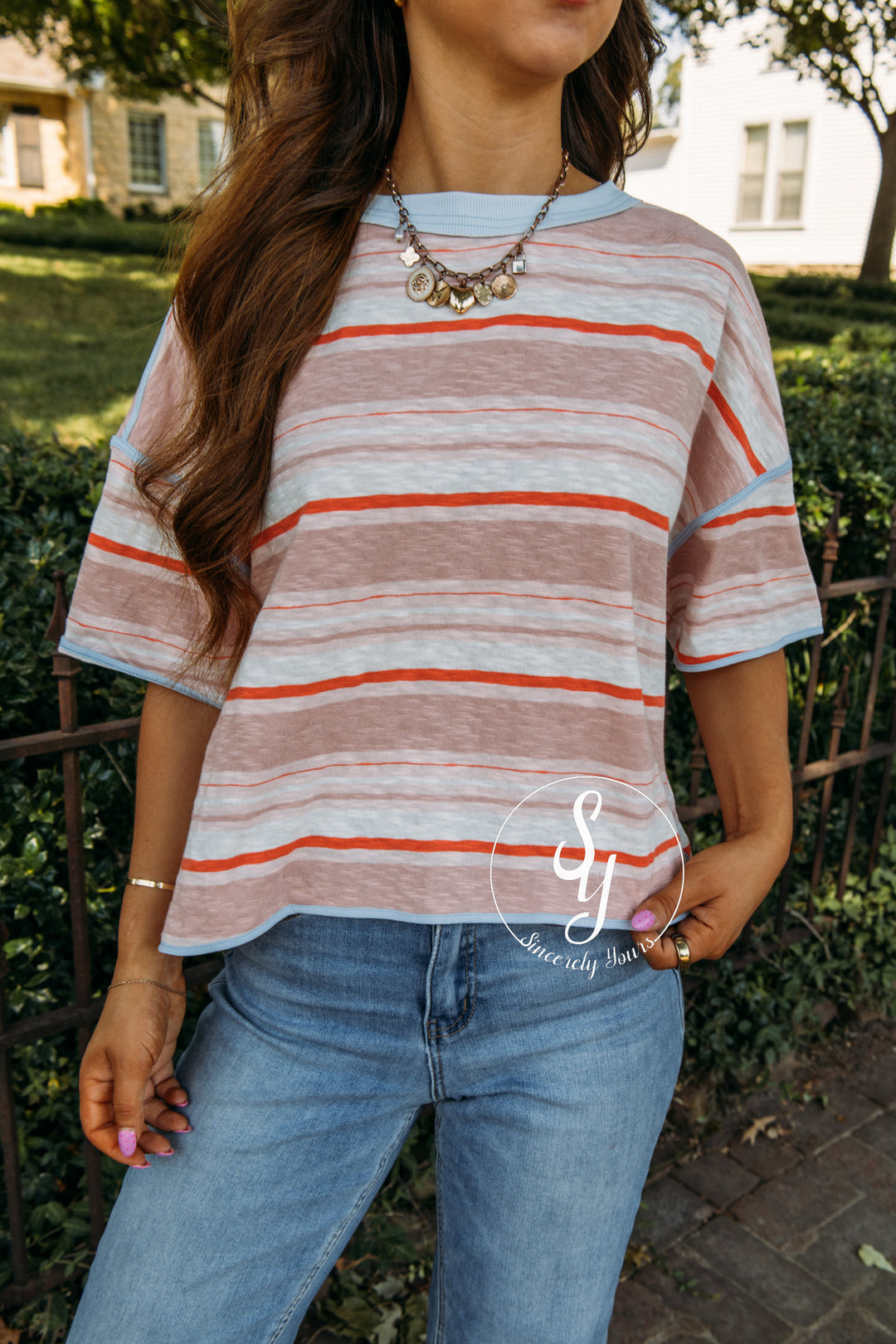 State Of Mind Top - Coral Breeze