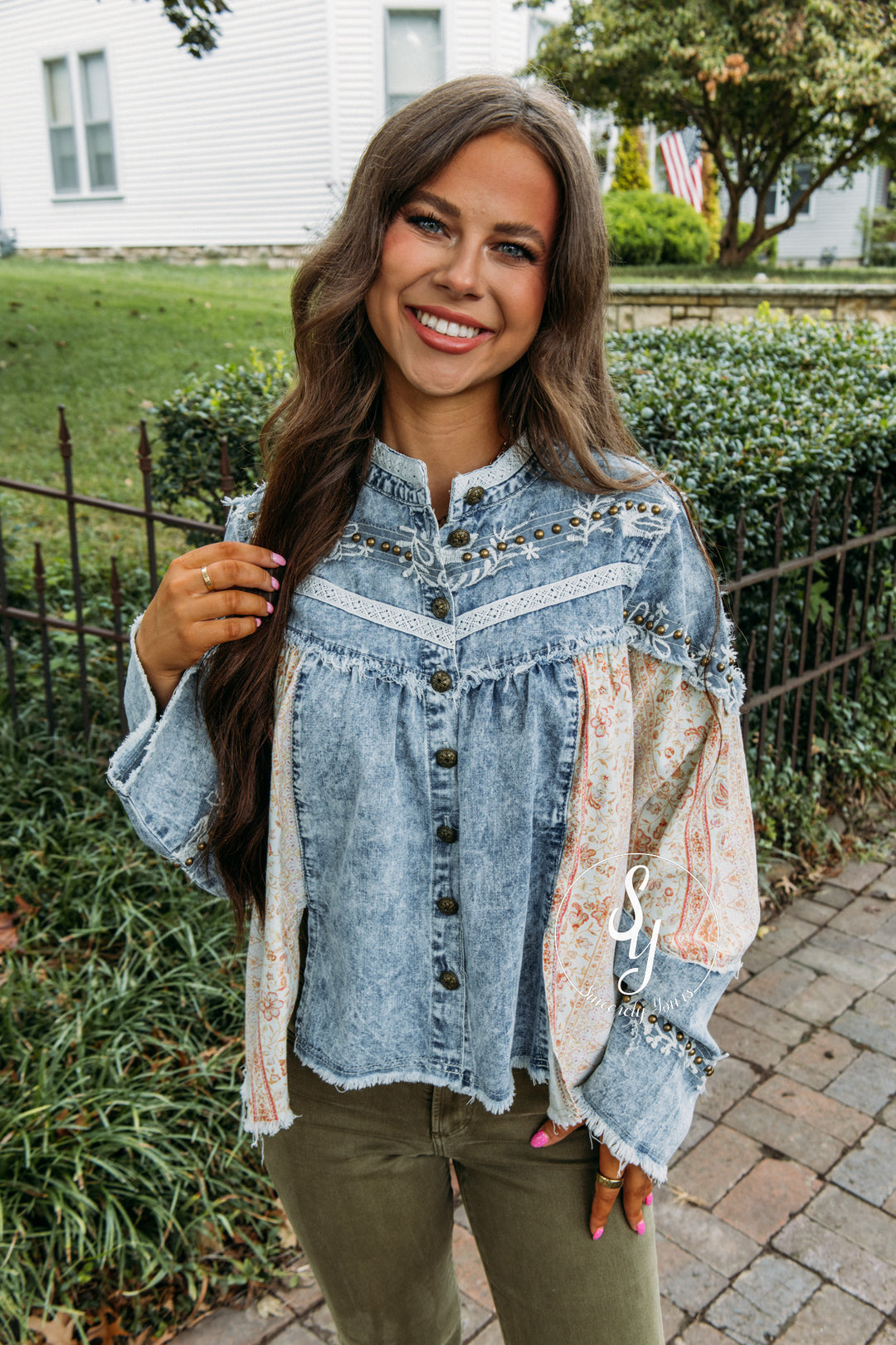 Sable Top - Denim