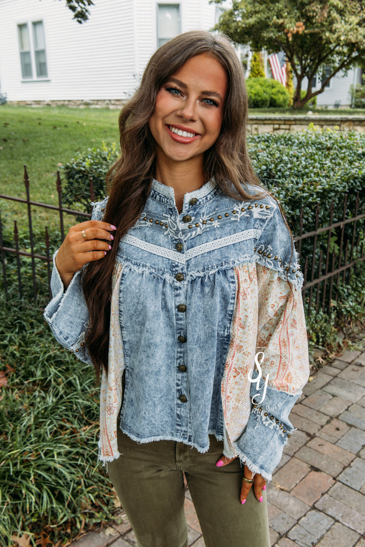 Sable Top - Denim