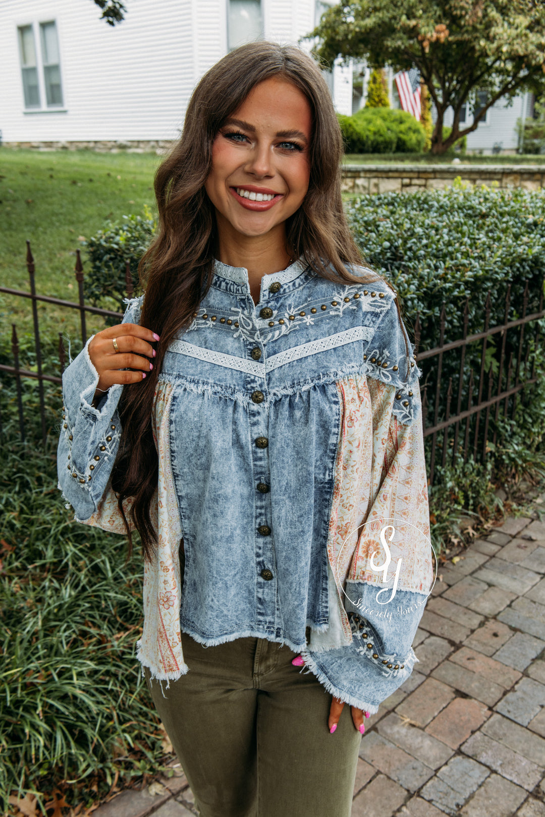 Sable Top - Denim