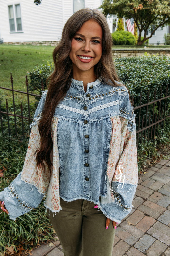 Sable Top - Denim