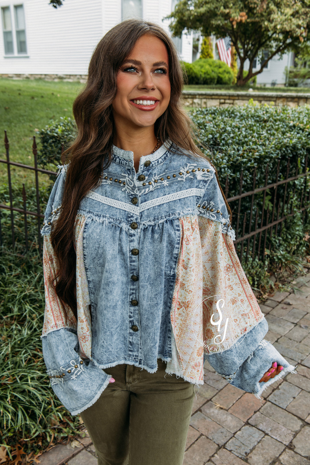 Sable Top - Denim