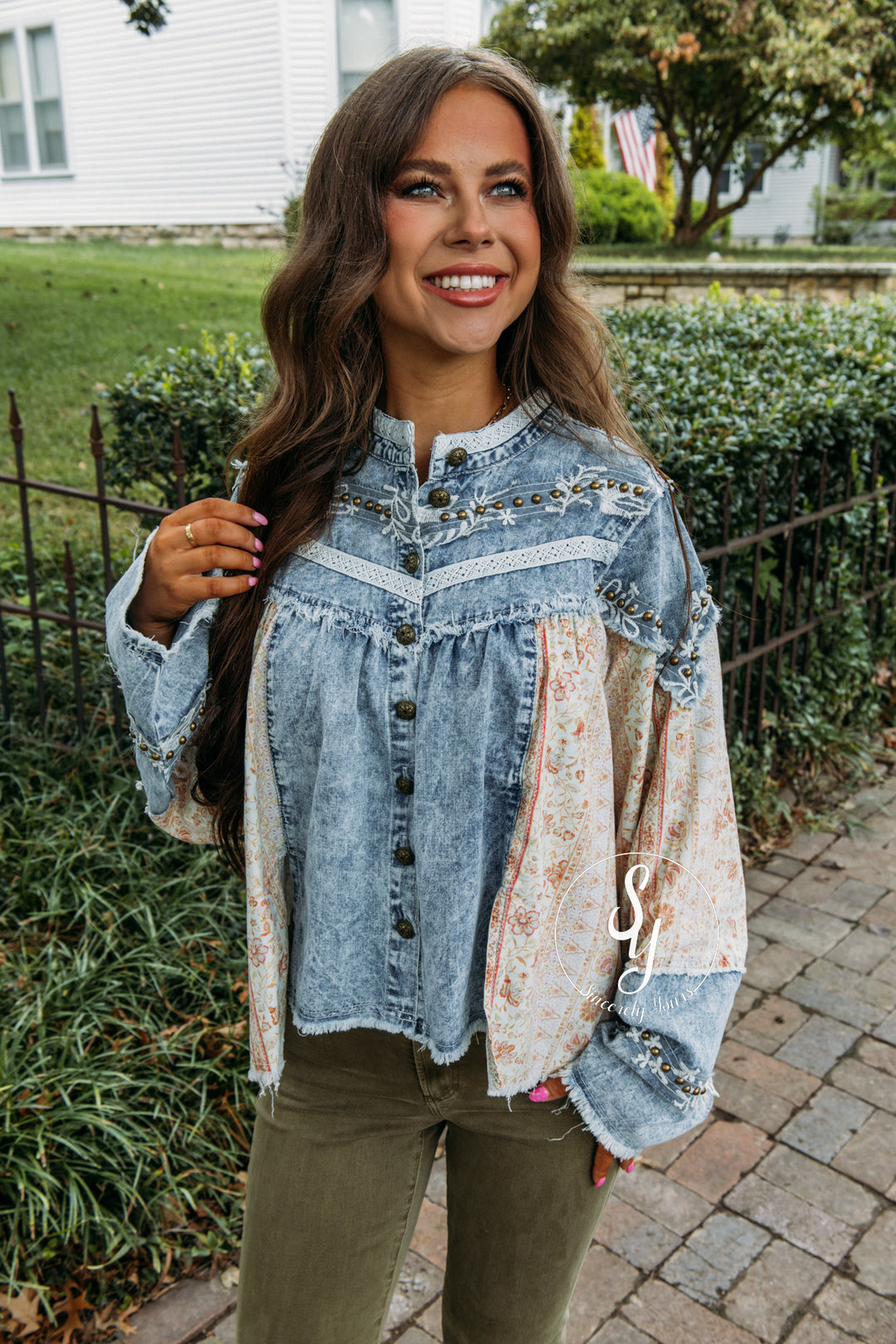 Sable Top - Denim