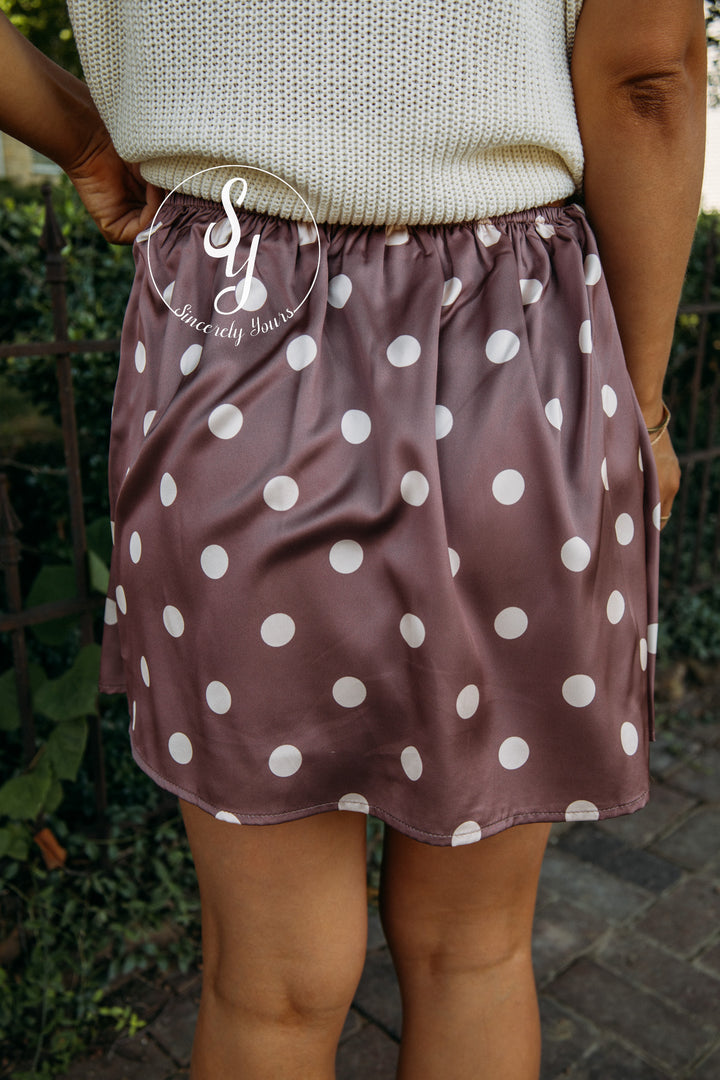 Dottie And Darling Skort - Hazelnt/Mink