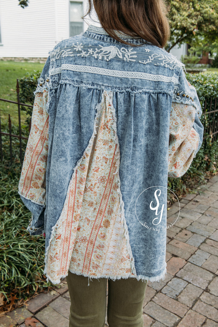 Sable Top - Denim