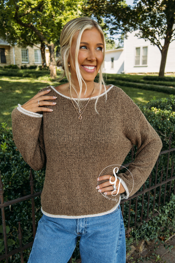 Bonfire Nights Sweater - Mocha