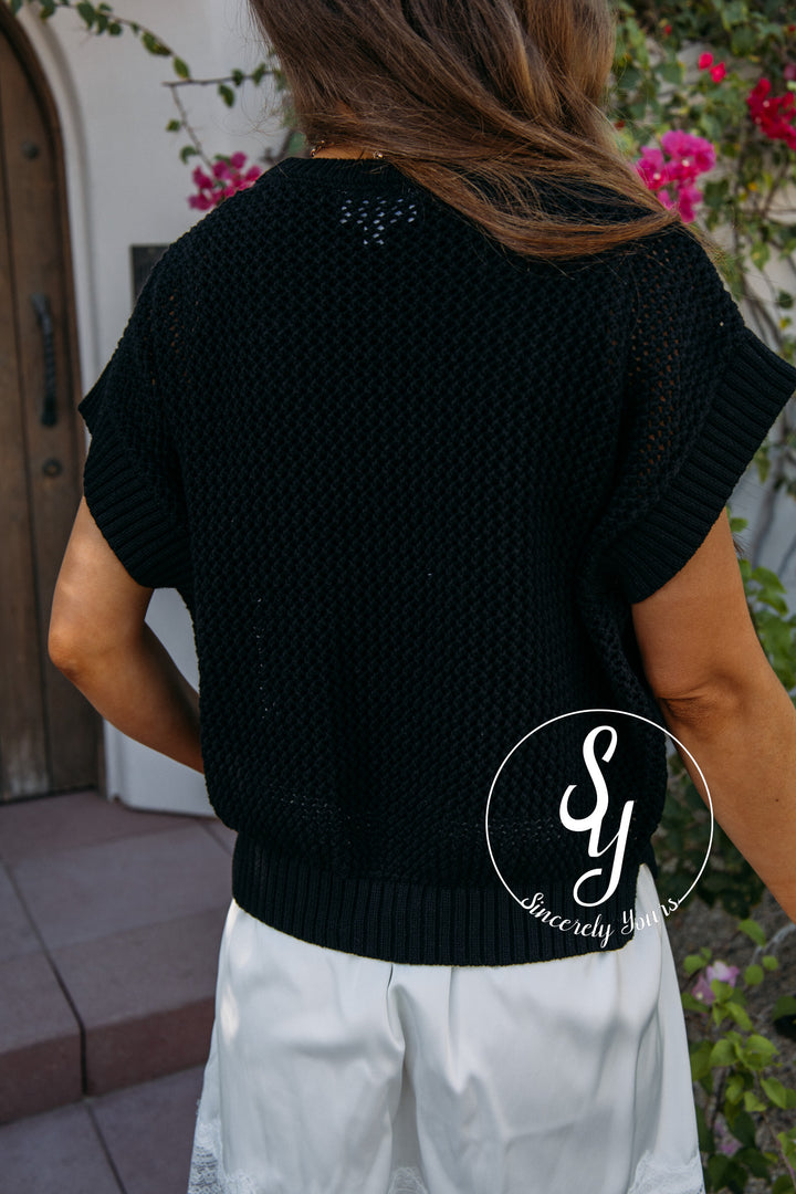 Happiness Top - Black
