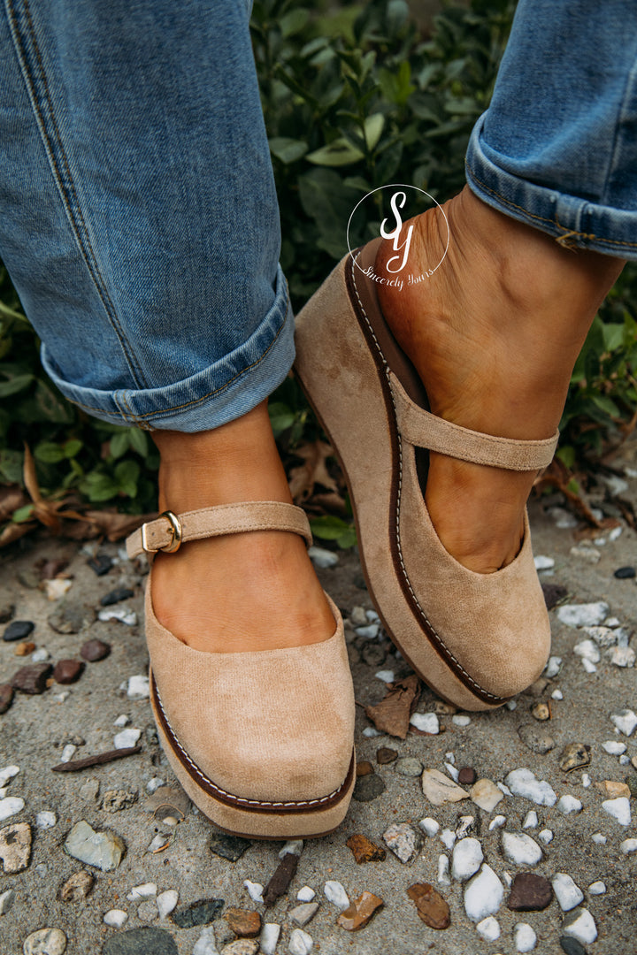 Sole Feeling Mule - Camel