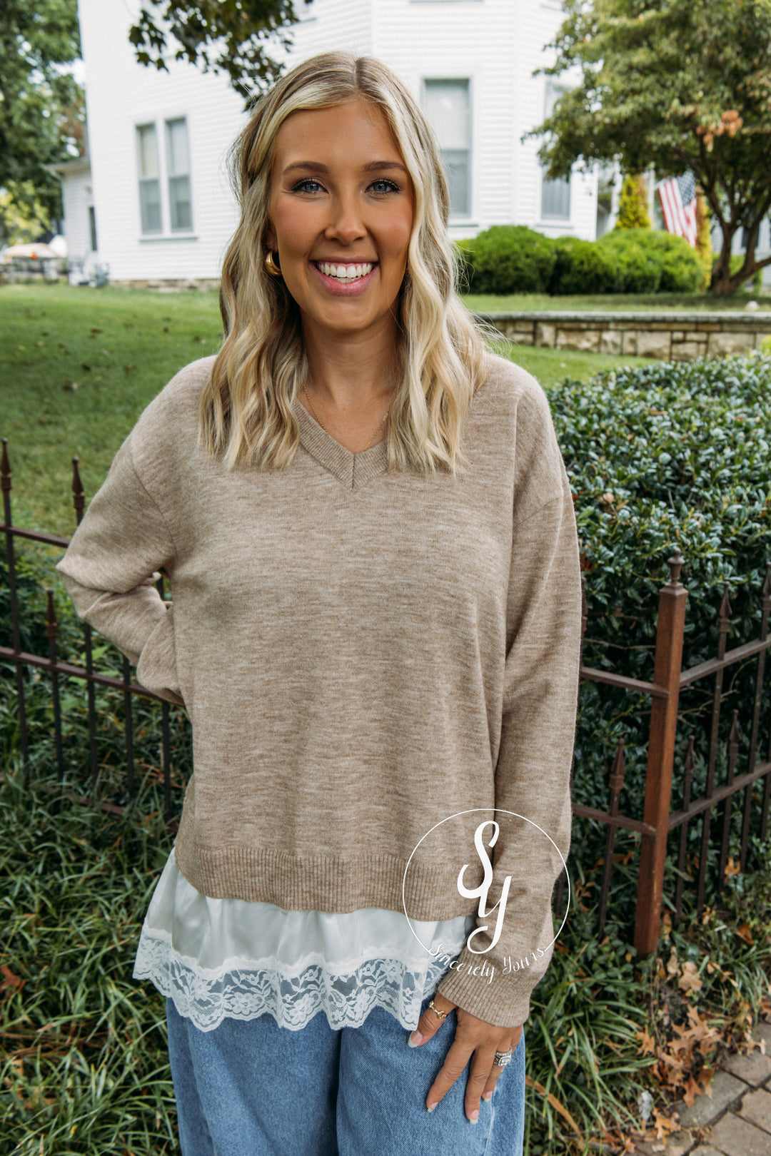 Golden Hour Sweater - Taupe