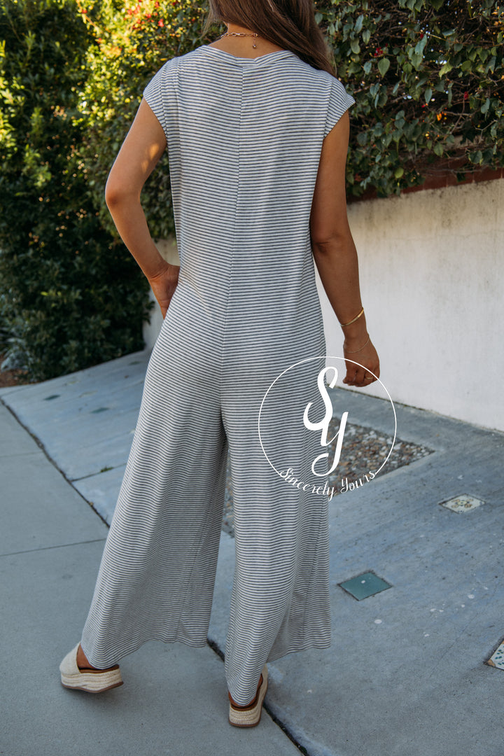 Brunch Love Romper - Oatmeal