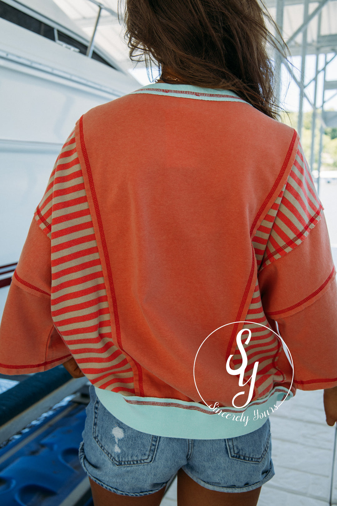 Small Town Top - Orangesicle
