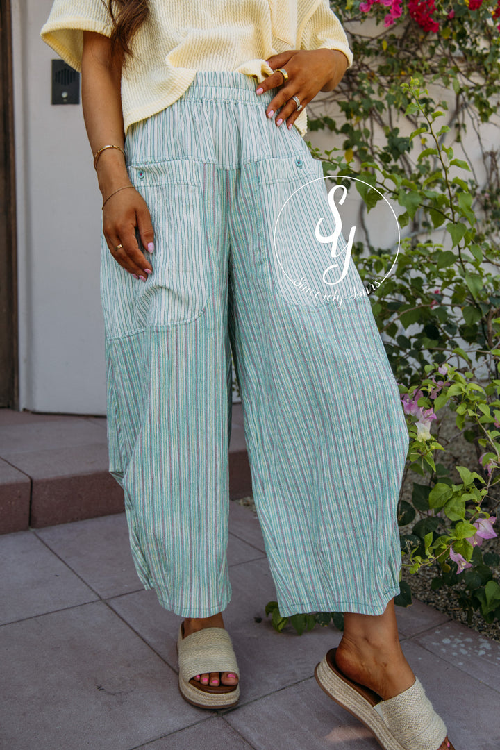 Island Time Pants - Jelly Mint