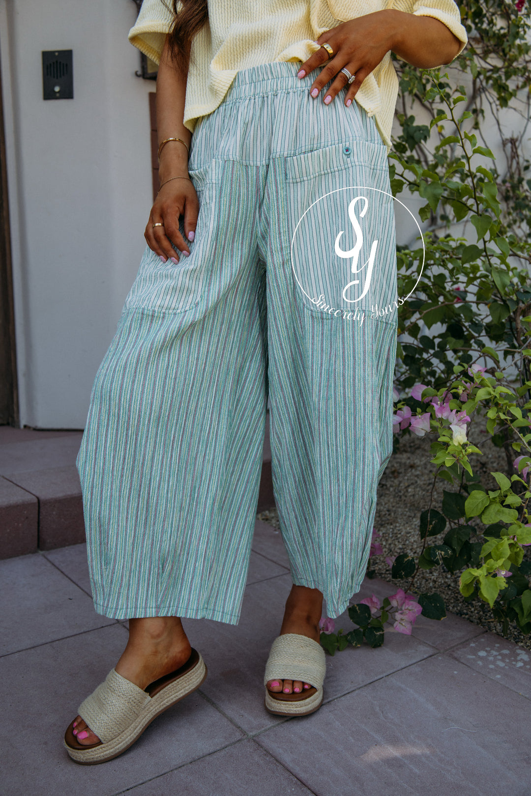 Island Time Pants - Jelly Mint