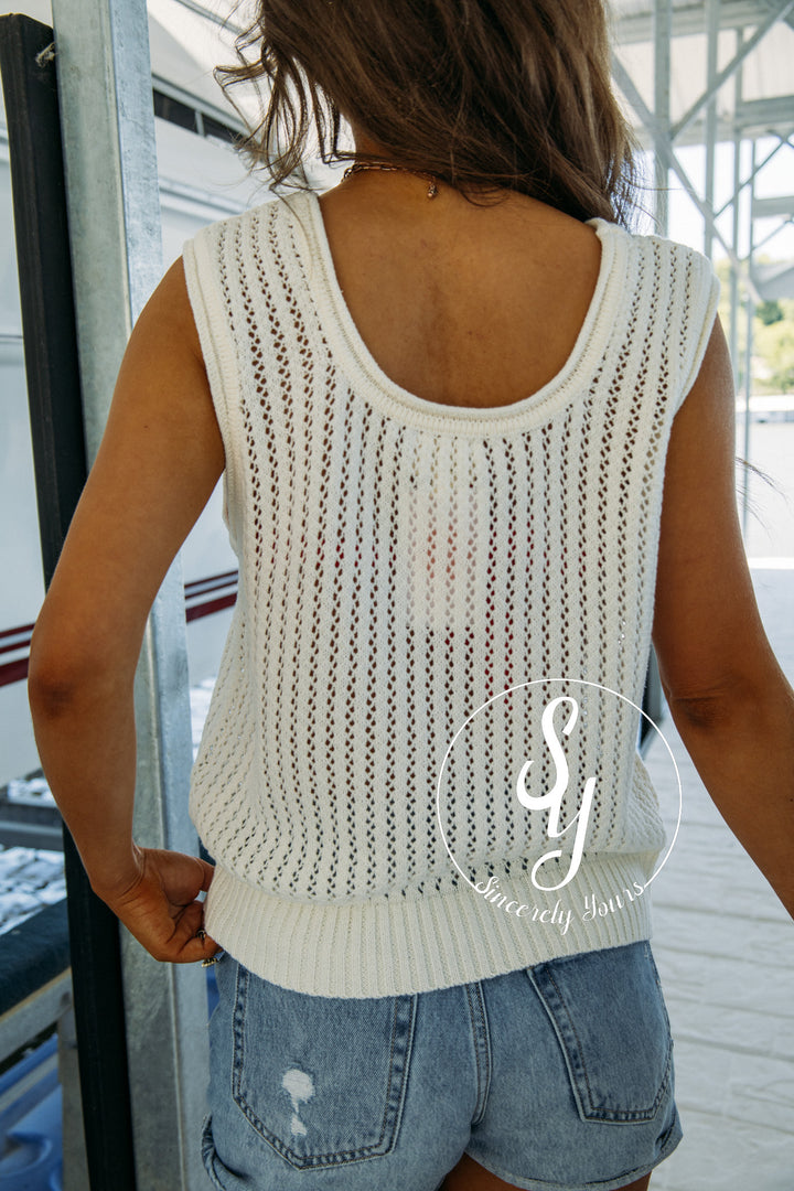Heart Of America Tank - Off White