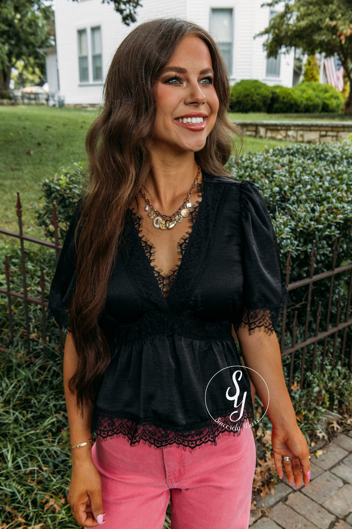 Cheers Top - Black
