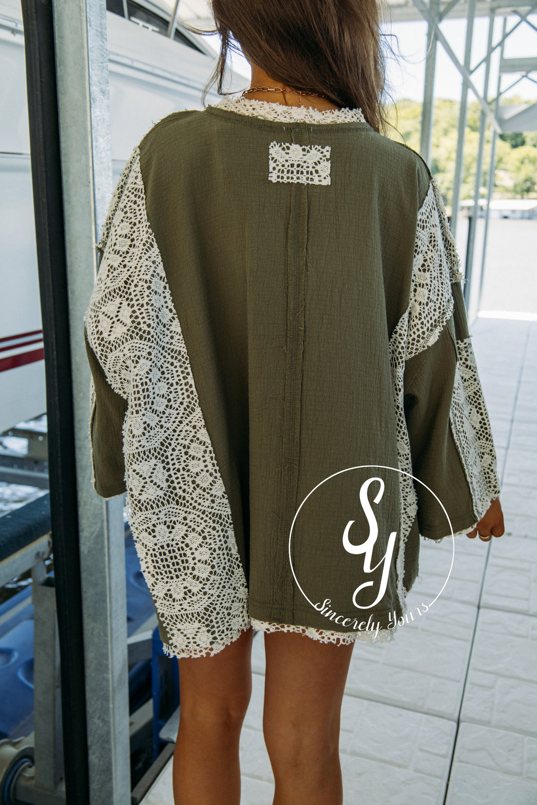 American Love Blouse - Olive