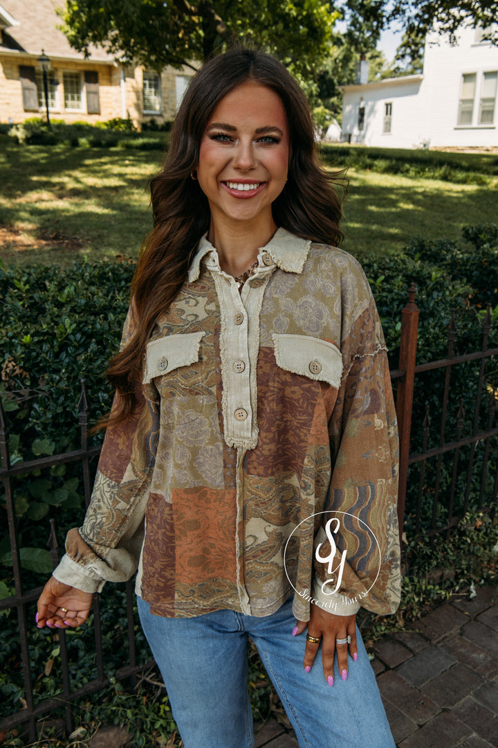 Wear It Again Top - Bright Olive