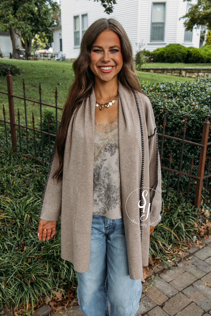 Honey Cardigan - Oatmeal