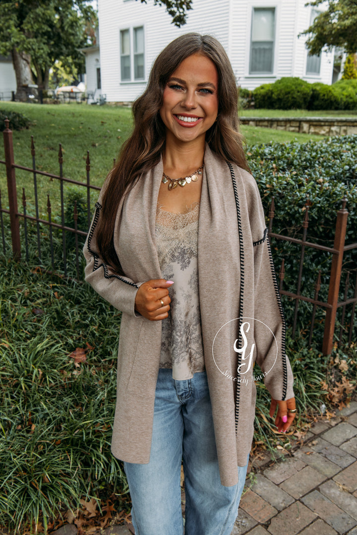 Honey Cardigan - Oatmeal