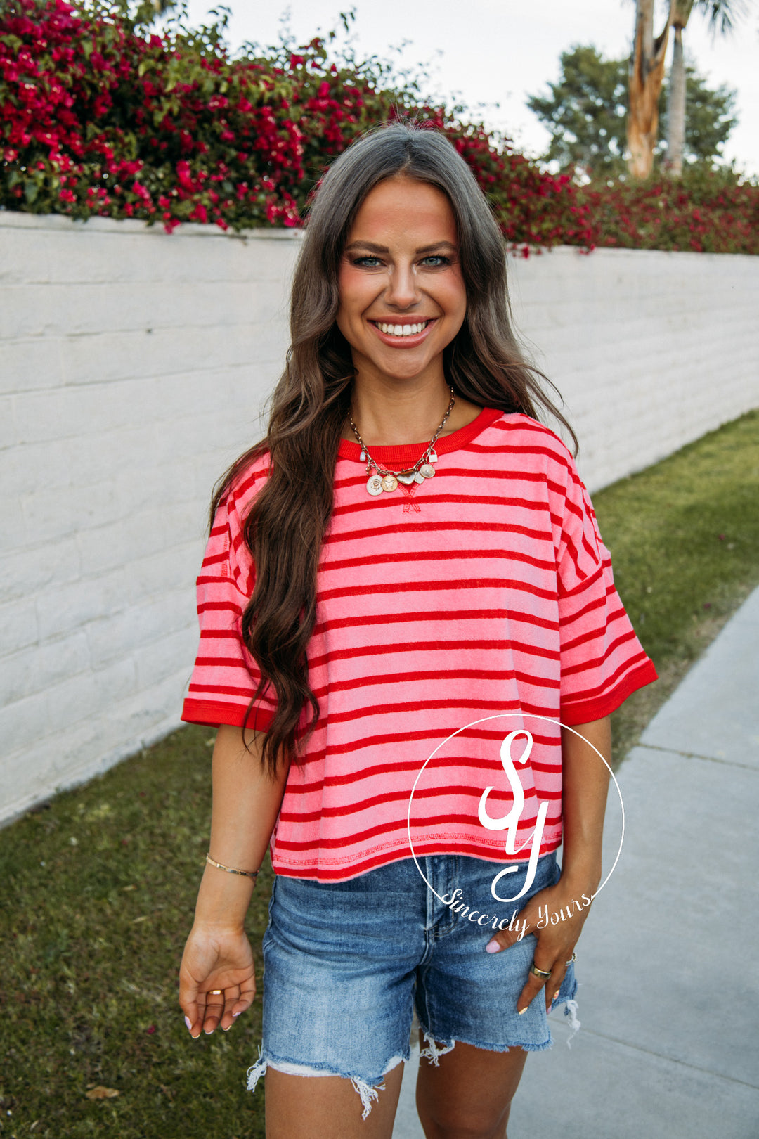 Mauve Moment Top - Pink/Red
