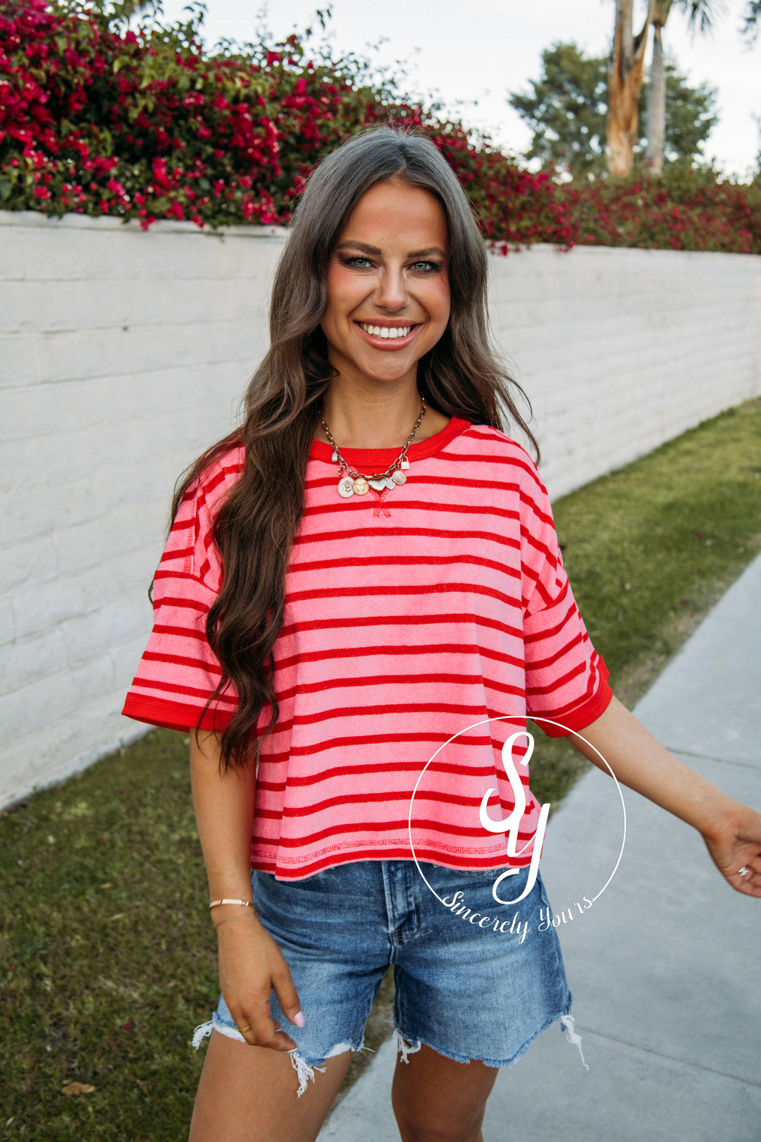 Mauve Moment Top - Pink/Red
