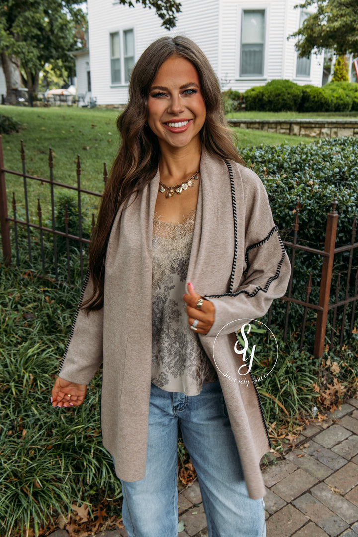 Honey Cardigan - Oatmeal