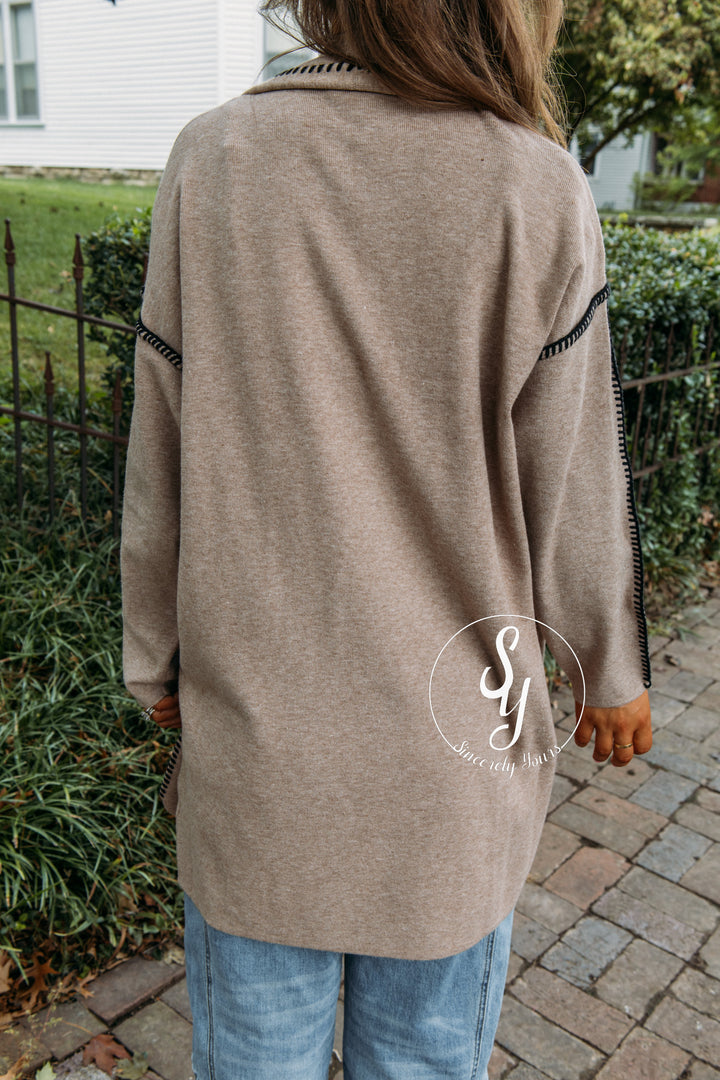 Honey Cardigan - Oatmeal