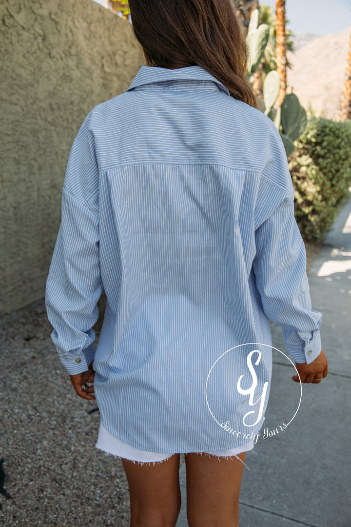 Oceanic Feeling Blouse - Blue