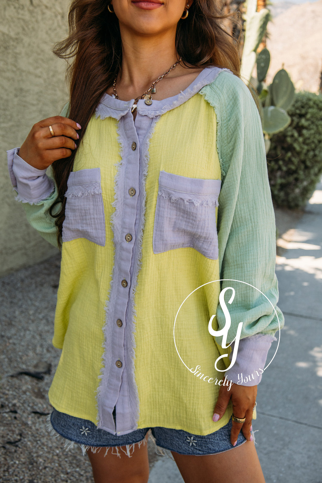 Mystic Escape Top - Sage