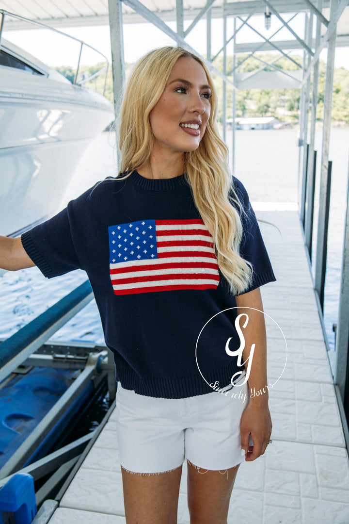 Gracie Sweater - Navy