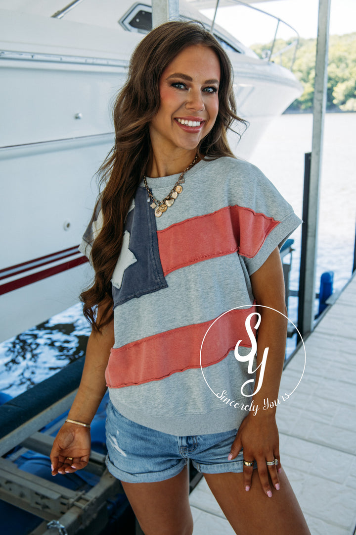 Making It Up Top - Heather Grey
